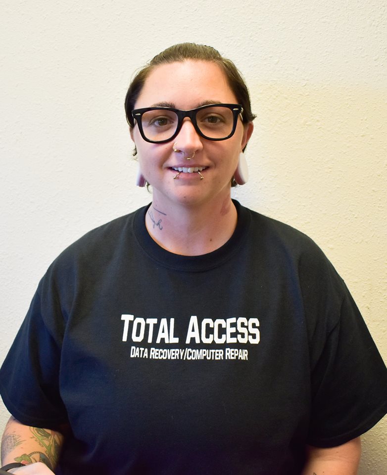 shelby vaigneur-hall , lead computer technician at Total Access Data Recovery & Computer Repair